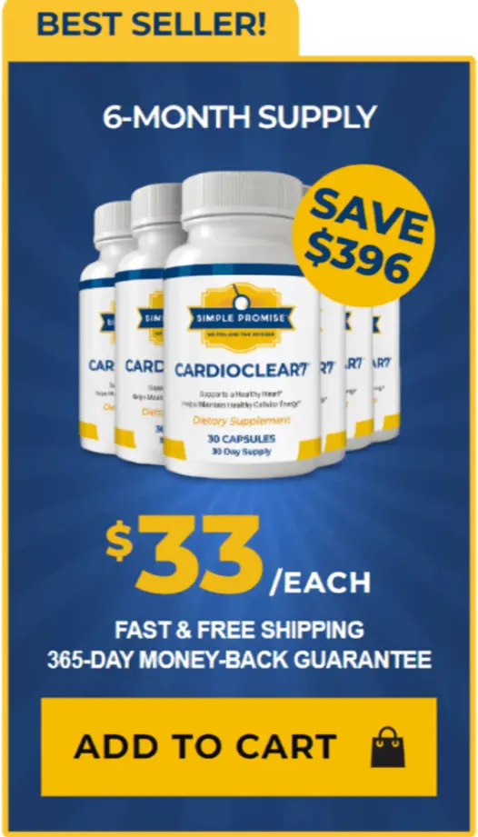 CardioClear7 best offer package price