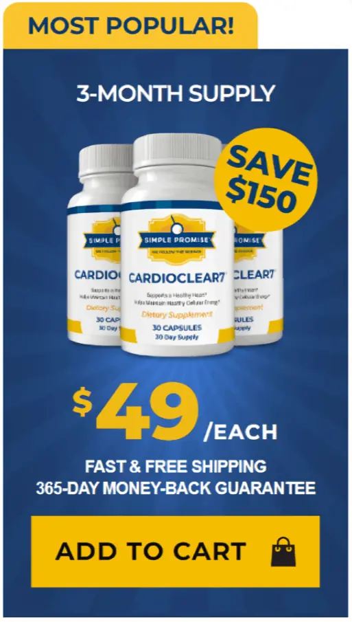CardioClear7 best offer price